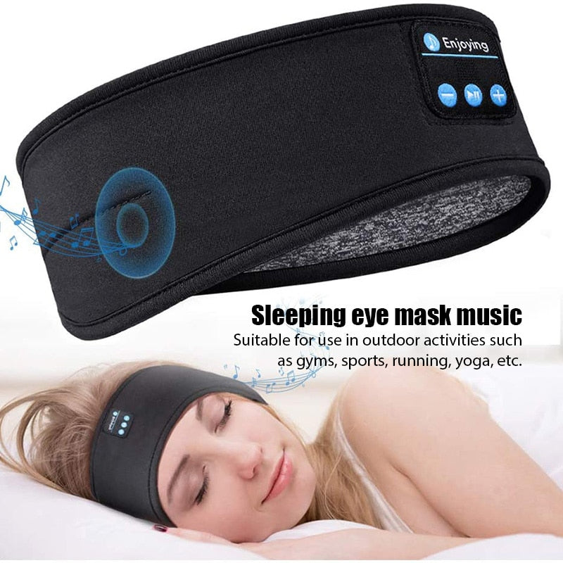 Sleeping Eye Mask with Bluetooth Headphones