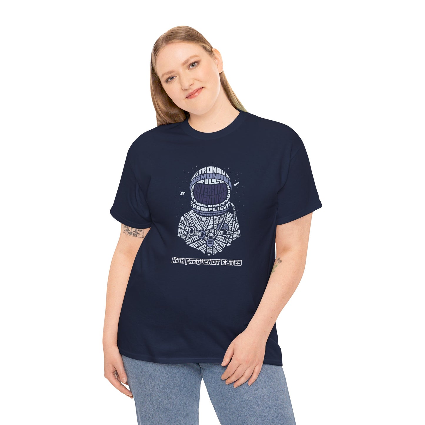 Cosmonaut HFE - Unisex Heavy Cotton Tee