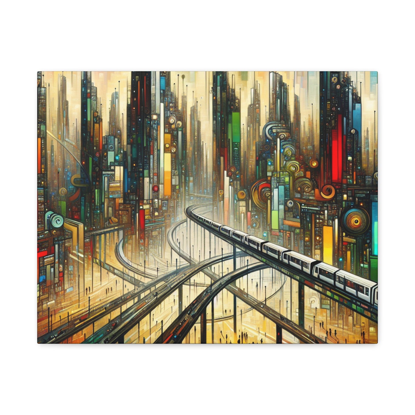 Bustling City - Wall Art