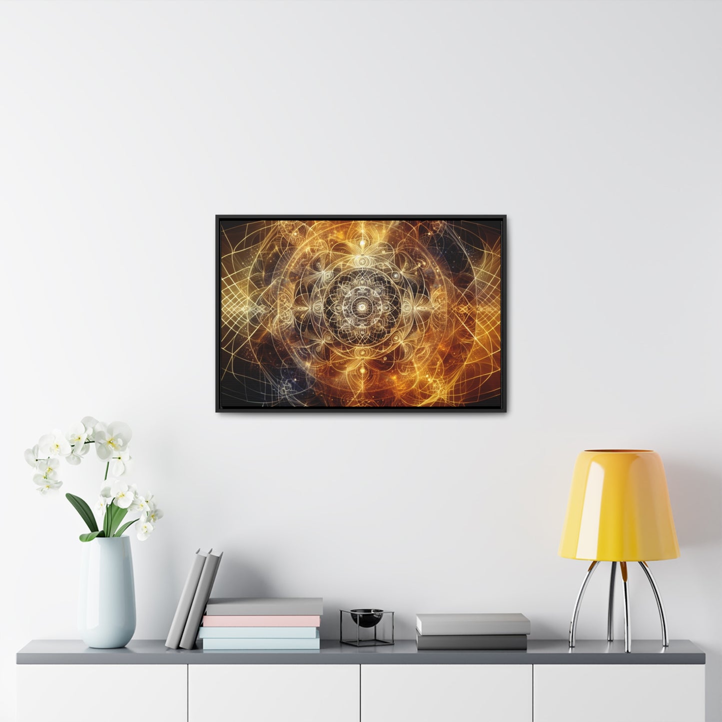 Heaven's Mirror - Canvas Wall Art, Horizontal Frame