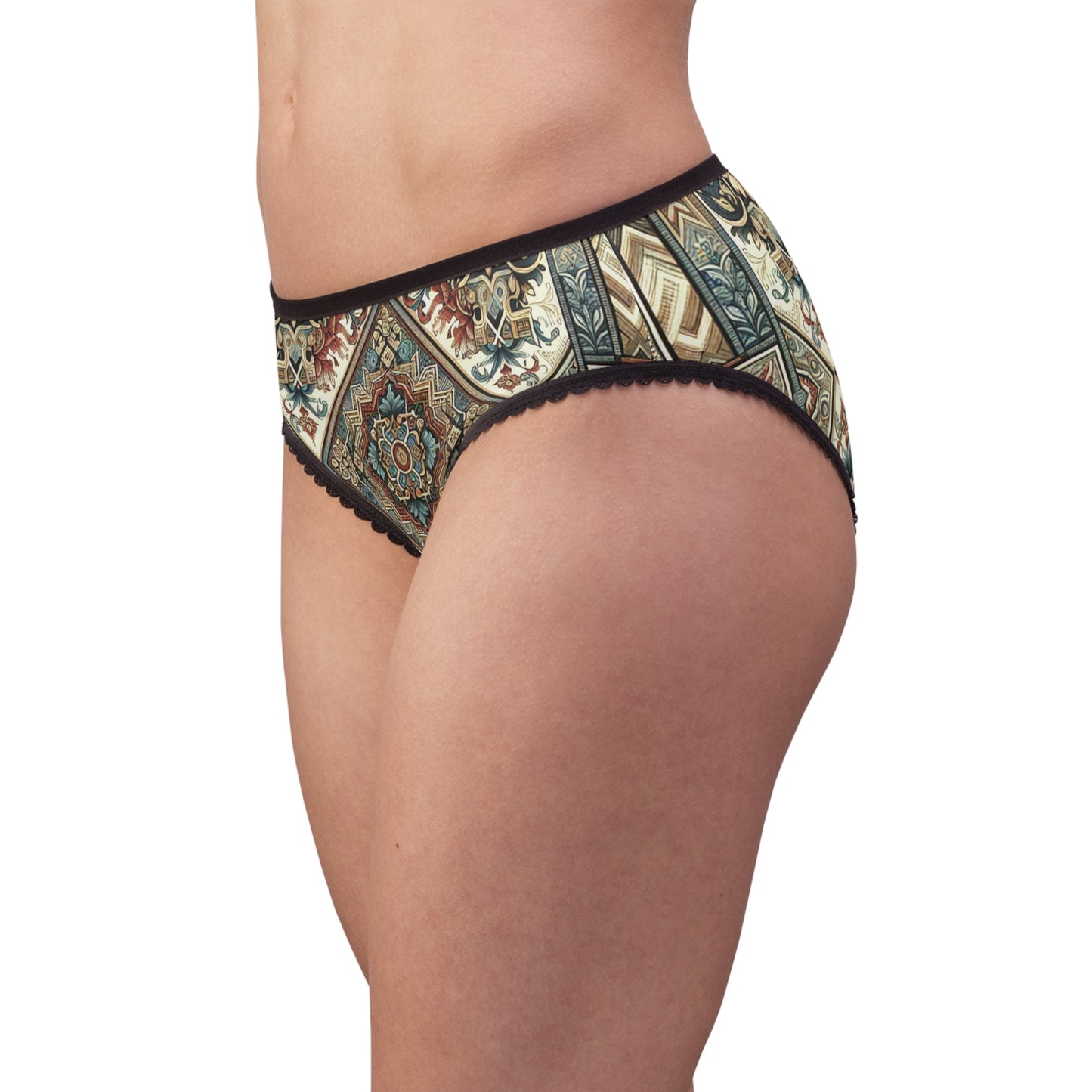 Textile Vivid - Women's Briefs (AOP)