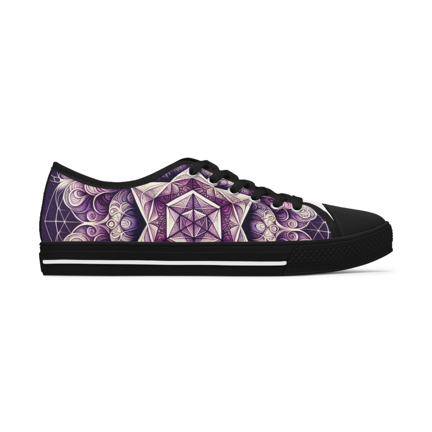 InspiriaGeometrix - Women's Low Top Sneakers