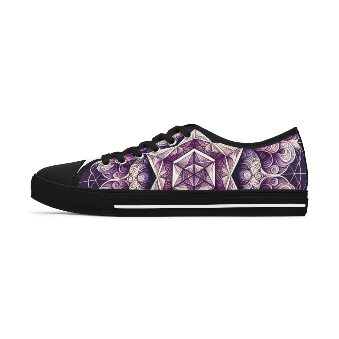 InspiriaGeometrix - Women's Low Top Sneakers