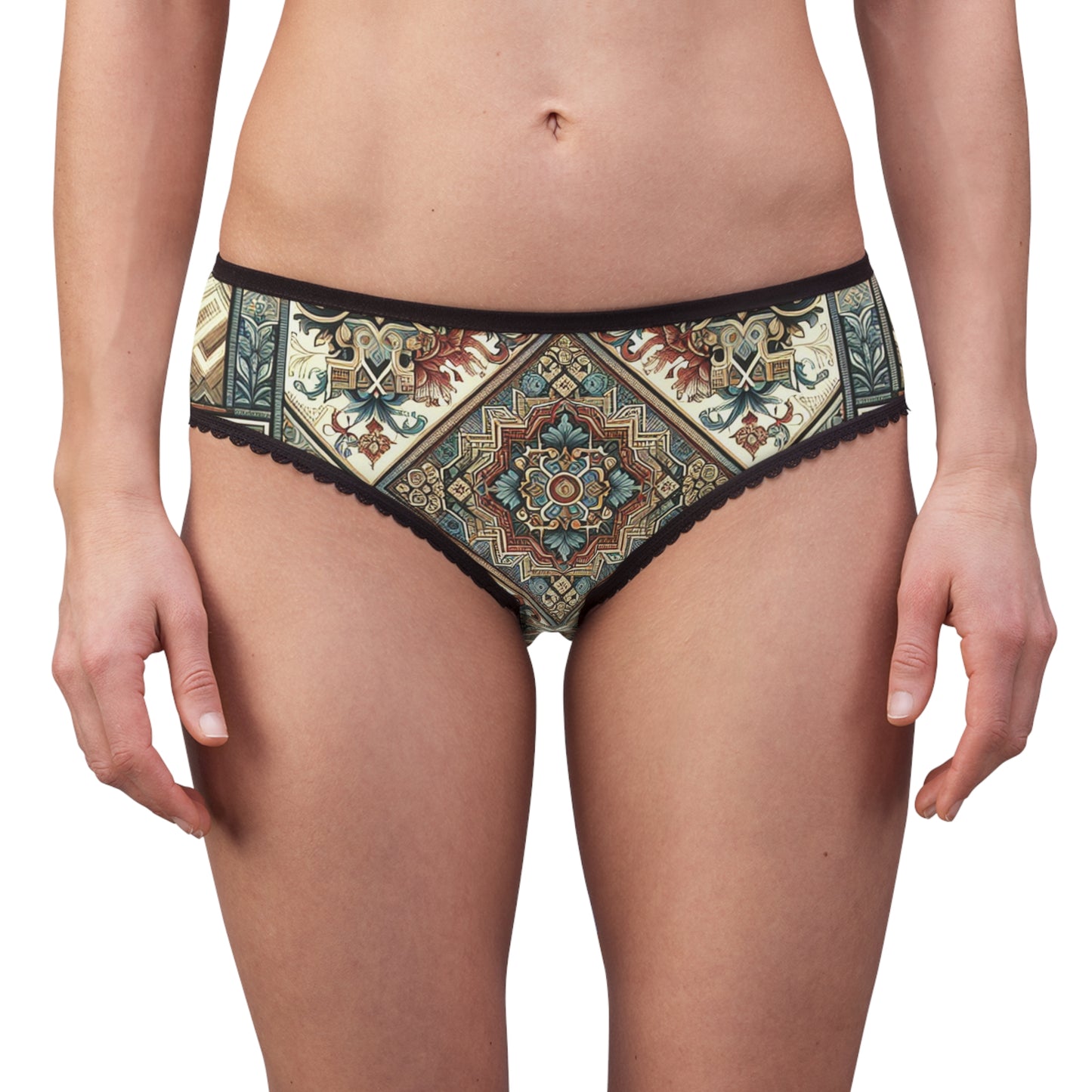 Textile Vivid - Women's Briefs (AOP)