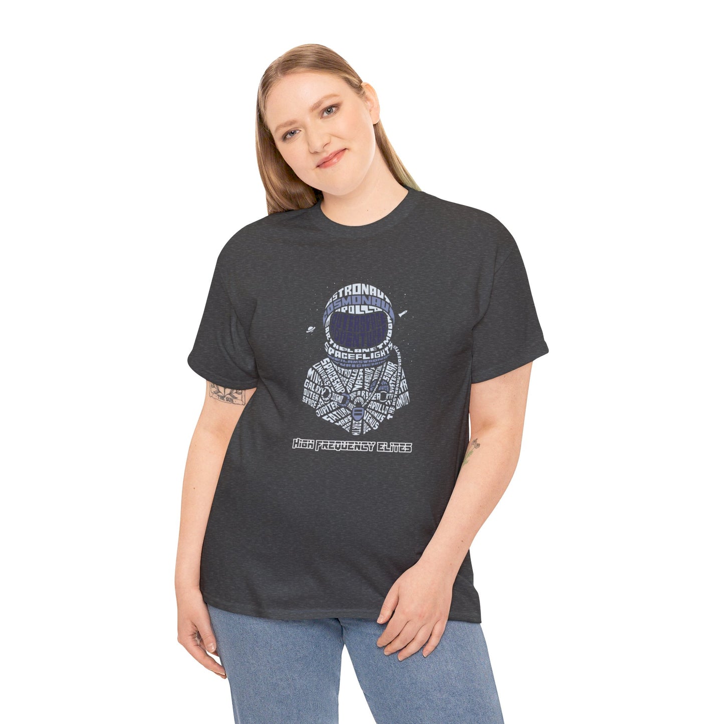 Cosmonaut HFE - Unisex Heavy Cotton Tee