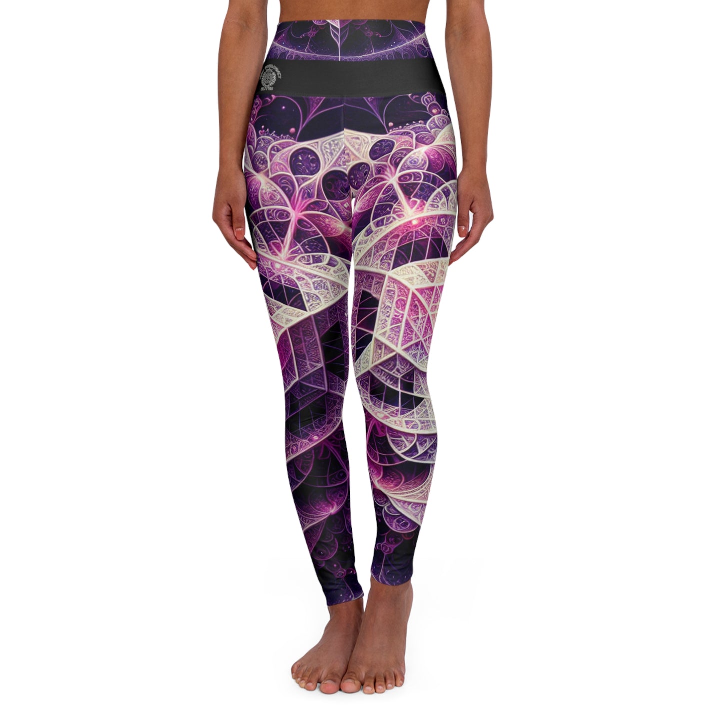 Purple Reign - High Waisted Yoga Leggings