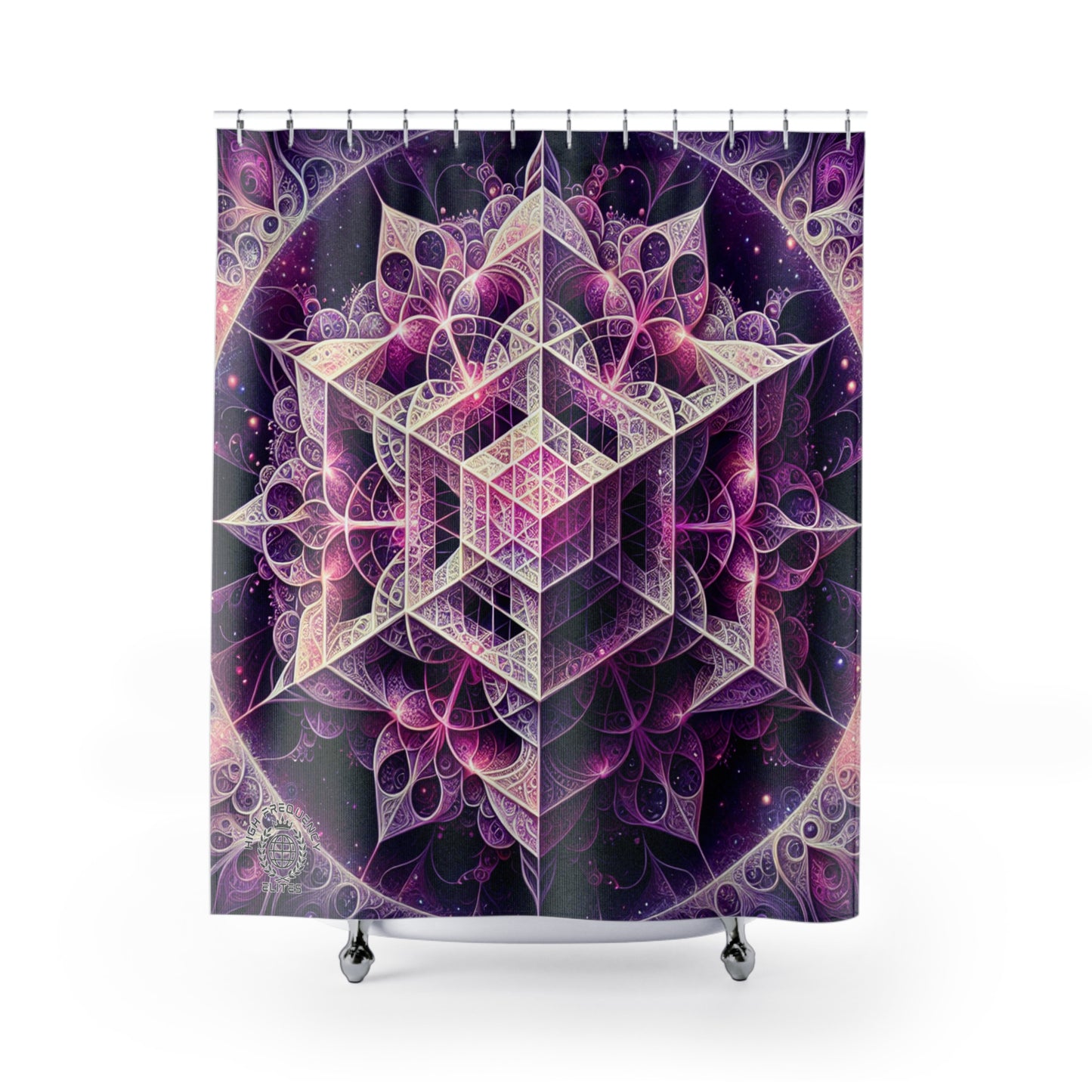 Fractal Harmony - Shower Curtains