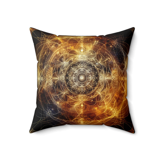 Heaven's Mirror - Spun Polyester Square Pillow