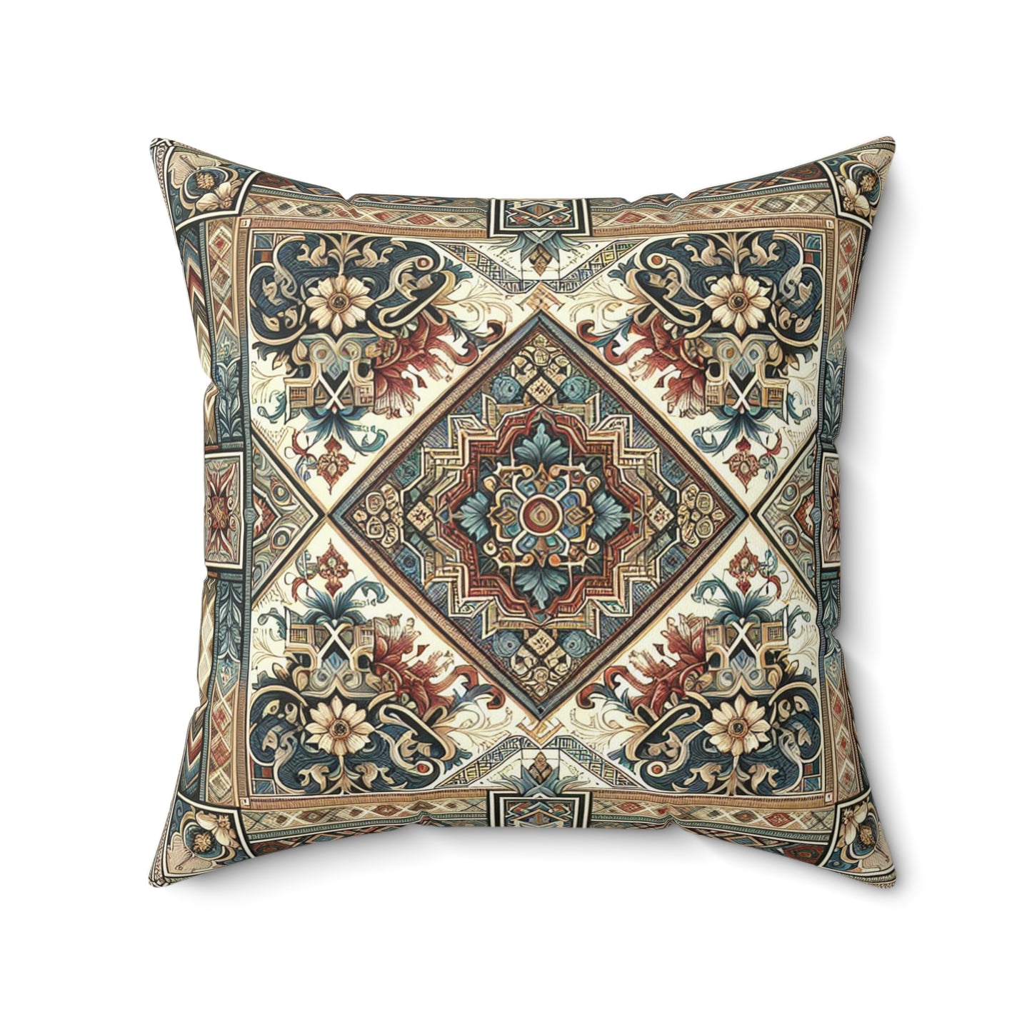 TextileVivid - Spun Polyester Square Pillow