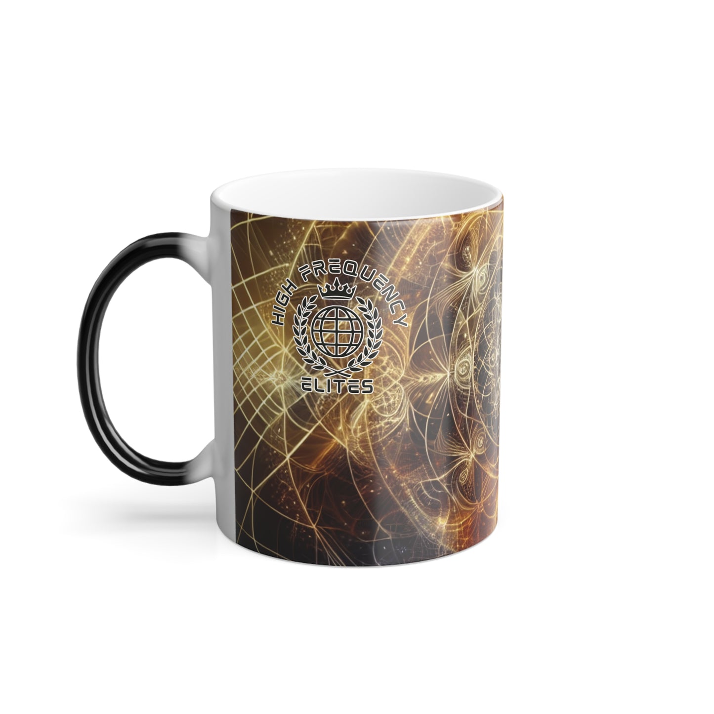 FractalMuse - Color Morphing Mug, 11oz